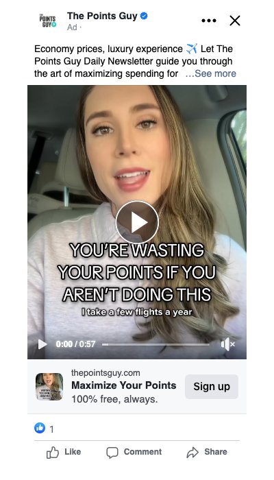 2025-12-22 | UGC | DCT 200 How I fly (nearly) for free V1 | US Broad 18+ | Dynamic Creative